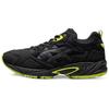 Gel-100 Low Top Running Shoes Unisex Sneakers Black Green 1203A095-001