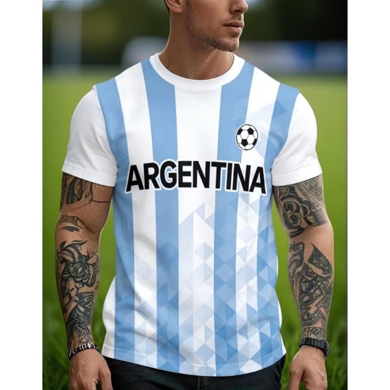 Men's Football Sports T-Shirt
