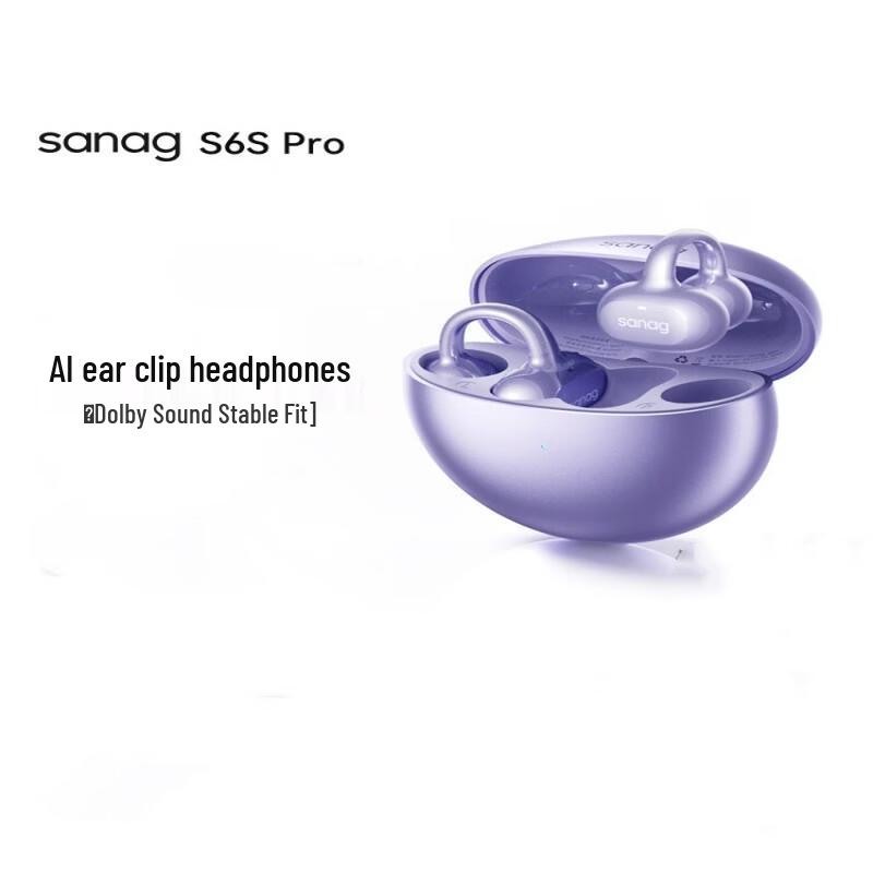 Sena S6S Pro II Bluetooth Open-Ear Clip Headphones