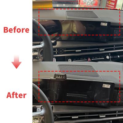 Convient pour Hyundai Santa Fe 2025 2025 2026 Support de téléphone pour navigation Support Personnalisé Accessoires de voiture
