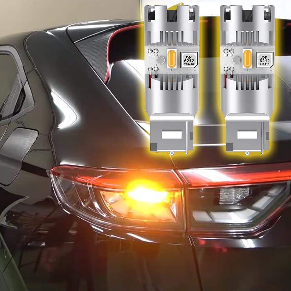 YOBIS T20 Turn Signal Bulbs with Turn Signal LED Turn Signal Bulbs for Honda Vezel and Includes 2 Bulbs per Incredibly 2500 Compatible with Honda янтарь