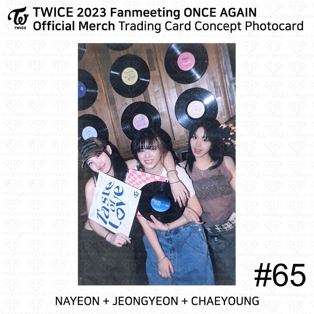 Twice 8. Jahrestag ONCE AGAIN Fanmeeting Pop-up MD Sammelkarte Fotokarte
