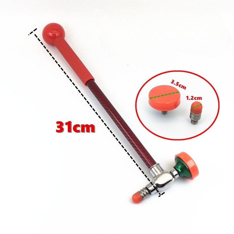 Car dent repair titanium alloy percussion leveling hammer carbon fiber rod hammer head sheet metal restoration anti-slip hammer