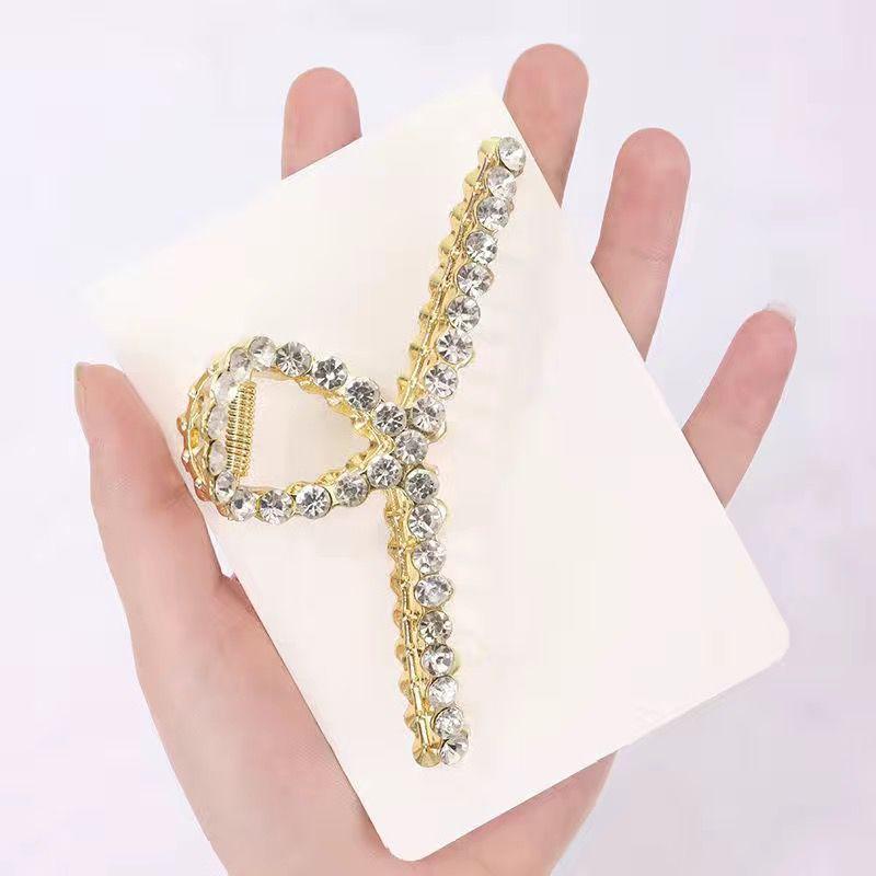 Alloy Womens Back-of-Head Grabber Large High-End Hair Claw Clip Summer 2026 Shark Clip Headpiece Japan and Korean Style