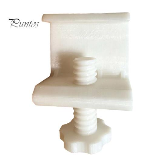 Hole-free Table Clip 3D Printed Desk Clamp Cable Organizer, Cord Holder with Multiple Slots, Sturdy Wire Management Desktop-friendly Rack, Anti-Slip