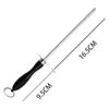Messer Schleifstahl Premium Kohlenstoffstahl Langlebiger Messerschleifer mit Anti-Rutsch-Griff für Zuhause Restaurant Koch Täglichen Gebrauch