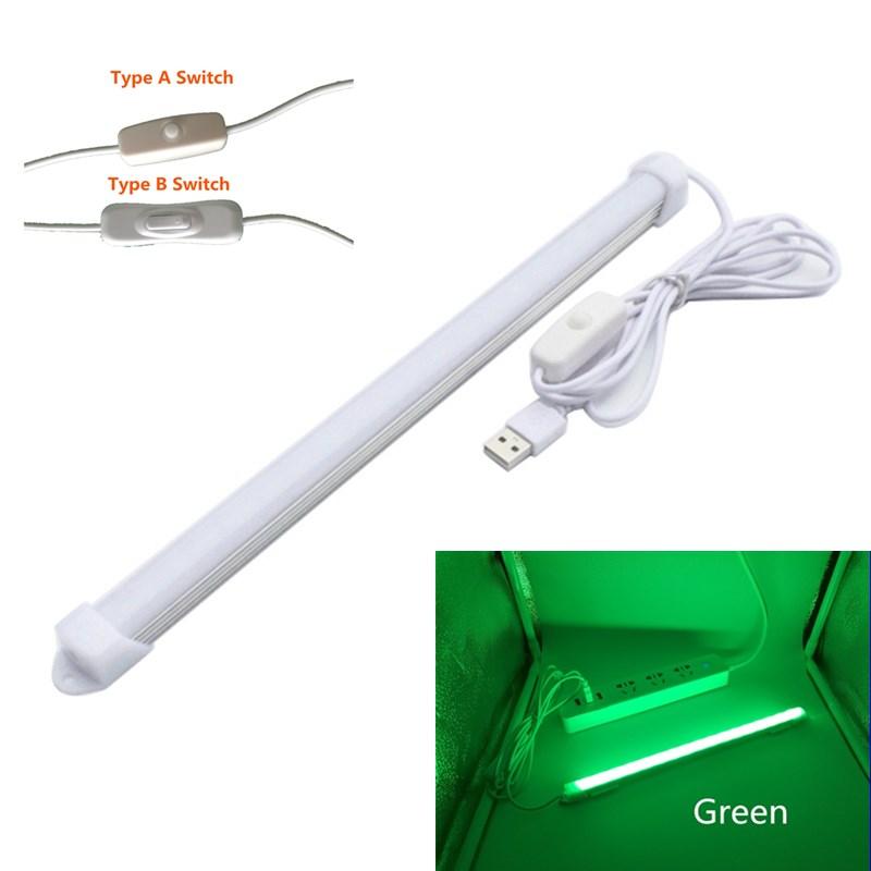 USB LED Tube Light 5V 2835 SMD LED Lamp 32CM 52cm Rigid Strip Light Bulb Bar Reading Book Desk Lamp Night Light Ultrathin Closet