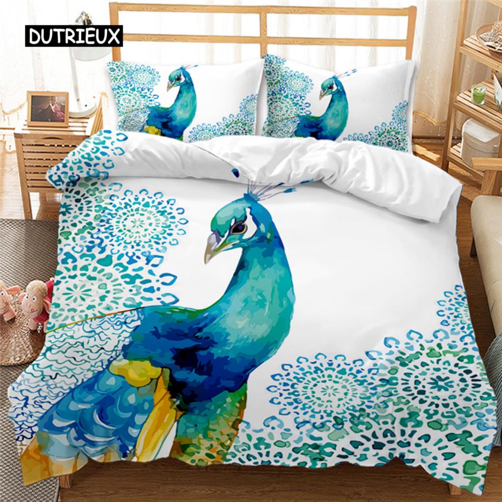 Panda Tiger Bedding Set, 3D Printed Animal Duvet Cover, Twin Full Queen King Double UK Supking Sizes Bed Linen Pillowcase