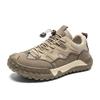 Warrior Classic Simple Fashion Trend Non-Slip Wear-Resistant Lightweight Low-Top Hiking Shoes Men hiking shoes Light-Khaki Brown WXY(S)-5105N02