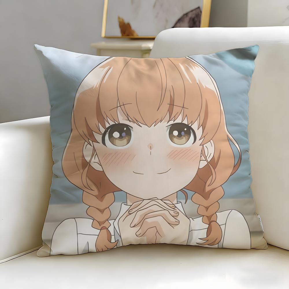 anime O Maidens in Your Savage Season Cushion Cover Soft EasyWash Pillow Case Versatile for Couch Bed Travel and Office