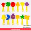 Children's Round Sponge Brushes for Art & Painting - Mushroom Head Tools for DIY Graffiti and Kindergarten Use