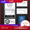2025 Heiß für Mercedes Benz JDM Statische Aufkleber Dekorationsaufkleber Tigerkopf Laufender Schmetterling Laufend für Mercedes-Benz Apple