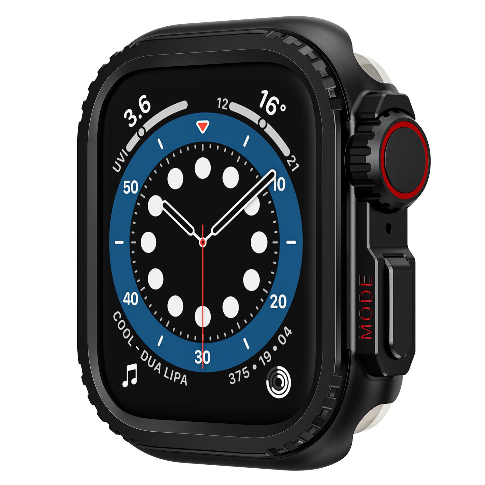 

Metal Case for Apple Watch Series 9/8/7 45mm Sport Watch Protective Cover A