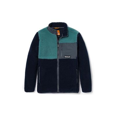 Timberland Outdoor Fleece Jacket Unisex Jackets Deep-Sapphire-Blue Crab-Green A5PUP-EG1
