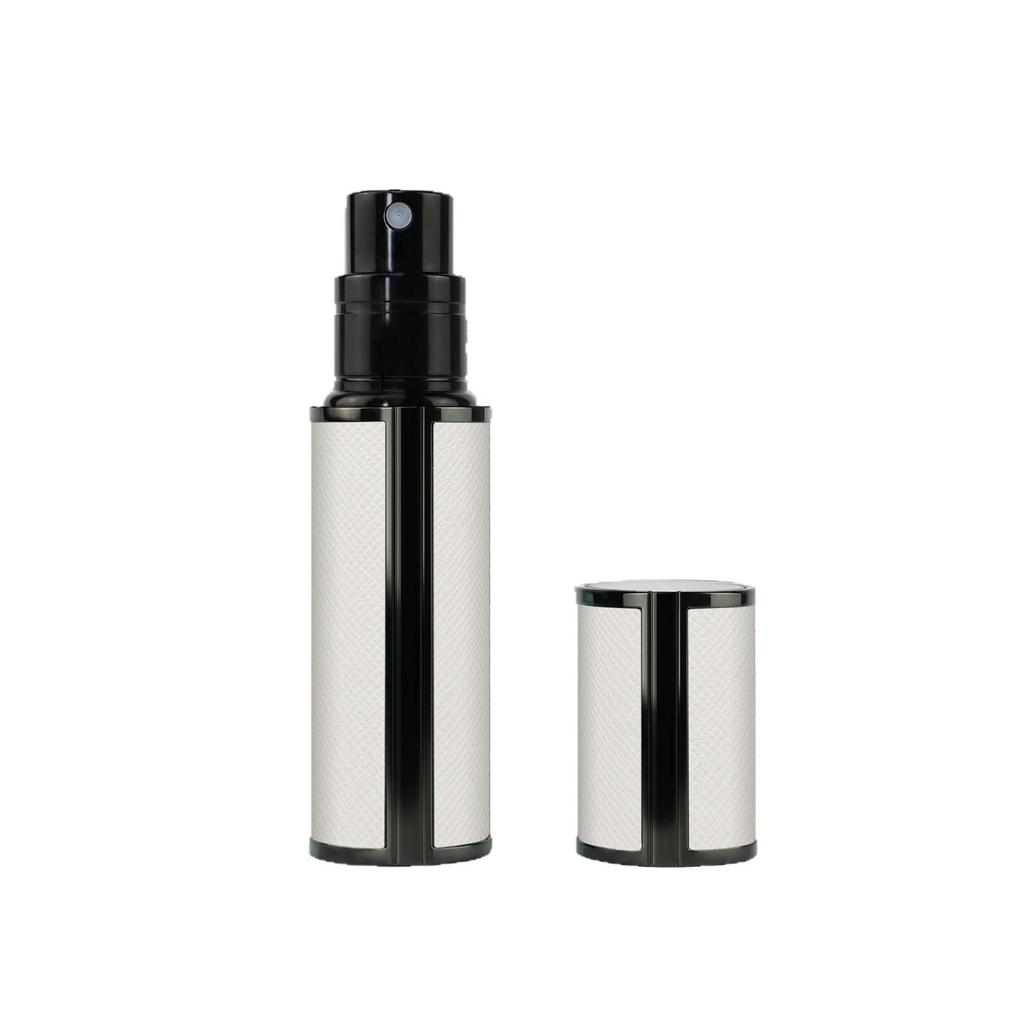 Luxury 5ml Travel Perfume Bottle with Leather Base - Leak-Proof Spray Design