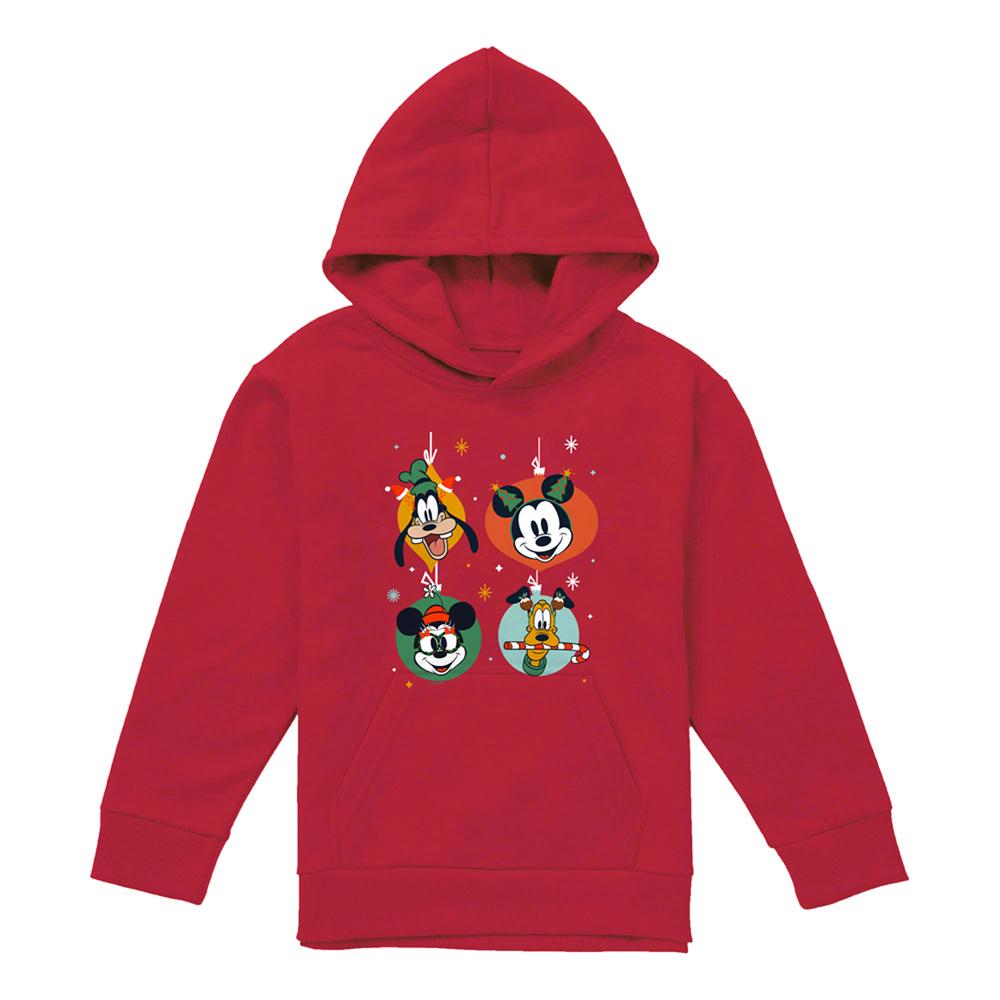 Mickey Mouse & Friends Childrens/Kids Bauble Christmas Hoodie