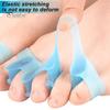 1 Pair Gel Toe Spacers for Women Men Gel Foot Pain Relief Bunion Corrector Toe Separators for Overlapping Toes