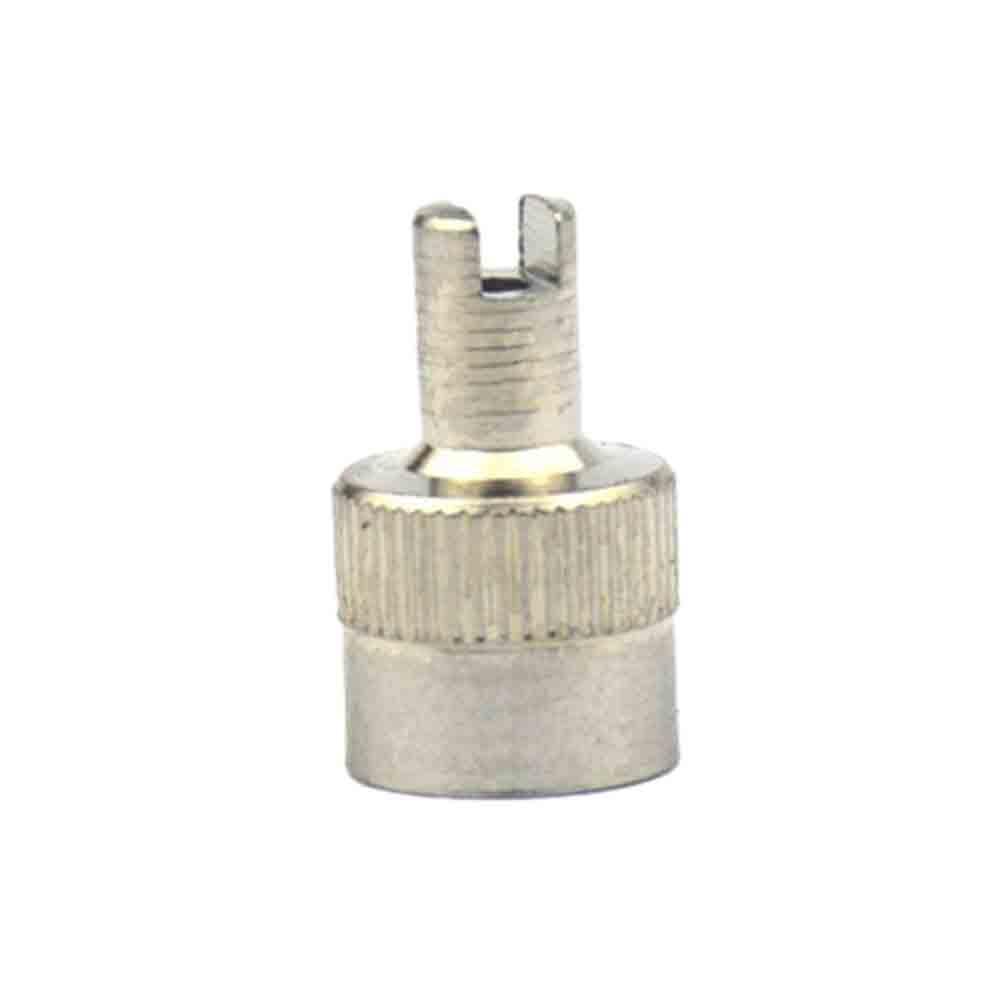 Tyre Valve Cap Accessories Car Copper Parts Silver