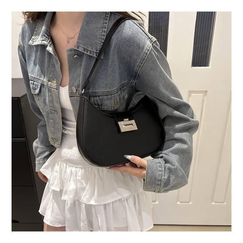 Sac à Bandoulière Tendance Streetwear en Cuir PU Pour Femmes Nouveau Design 2024