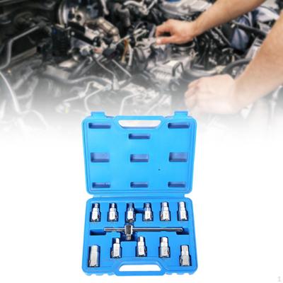12Pcs Spline Sockets Repair Kit with Storage Box Practical Spare Parts High Performance Accessory