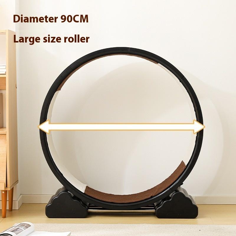 Cat treadmill roller cat climbing frame toy treadmill cat turntable running wheel pet treadmill чёрный