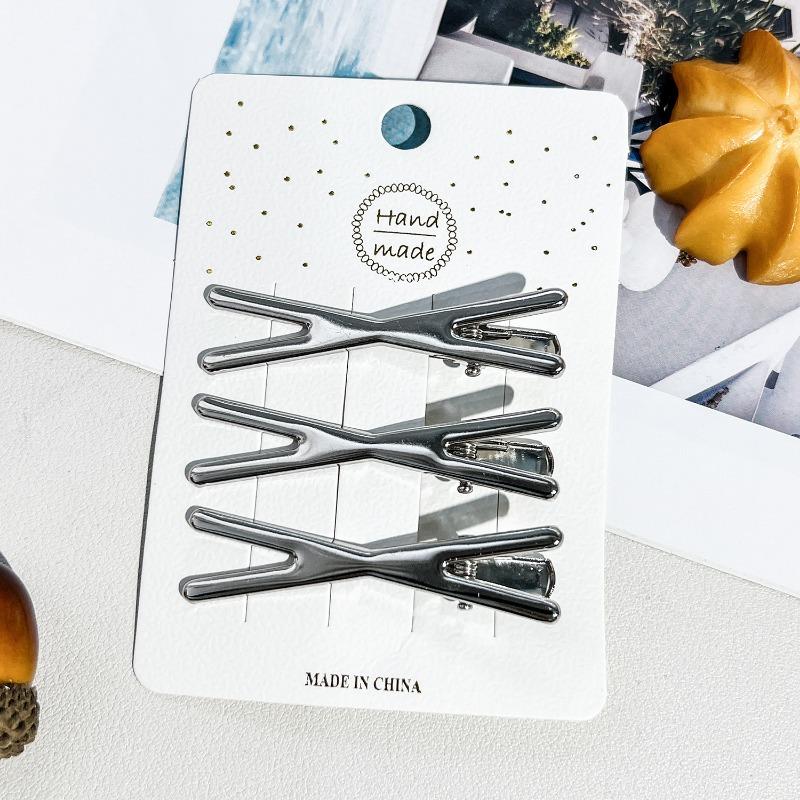 

Милые заколки для волос на затылок, заколки для непослушных прядей, заколки для боковой челки, заколки-невидимки, головные уборы, заколки для волос 6cm crossover style