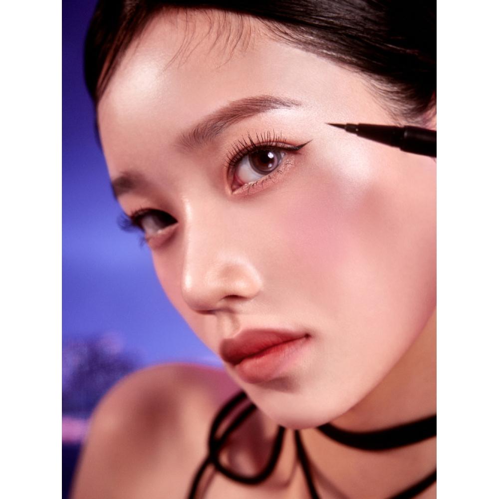 Hevvy Makeup Define Eyes Pen Liner Long Black Mid Brown Mid brown