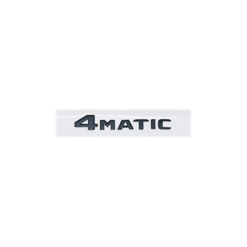 Mercedes Benz CDI CGI TDI 4Matic için Harfler Amblem Araba Stil Bagaj İsimliği Logo Etiketi Düz Yazı Tipi Gümüş Parlak Siyah