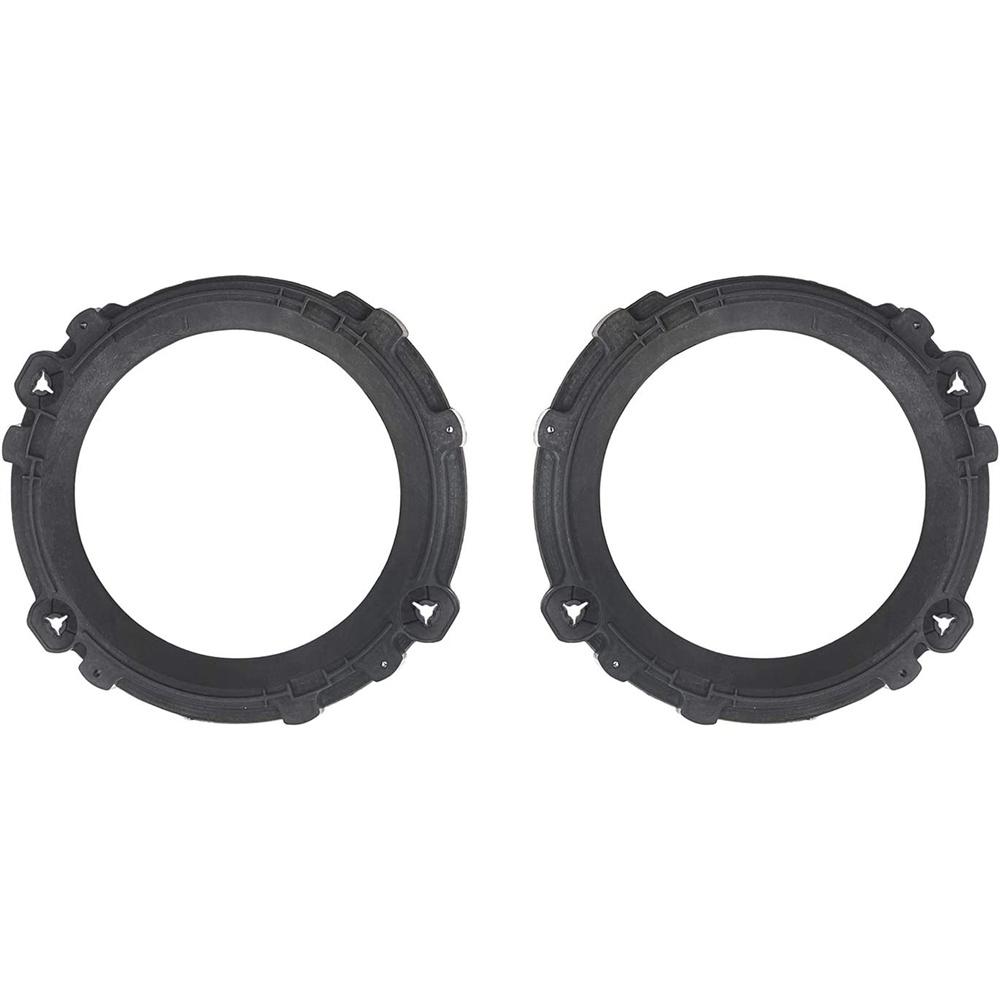 2 Pcs Black 7'' Headlight Mount Bracket Ring Fit For  Wrangler TJ 1997-2006