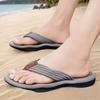 Fashion Men's Flip Flops Casual Beach Shoes Large Size Men Sandals Summer Leisure Anti Slip Leisure Anti Slip
