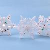 YS Factory Custom DIY Snowflake Resin Silicone Molds Christmas Tree Snowflake Charm Hanging Tag Pendant Hanging Home Decor Tools