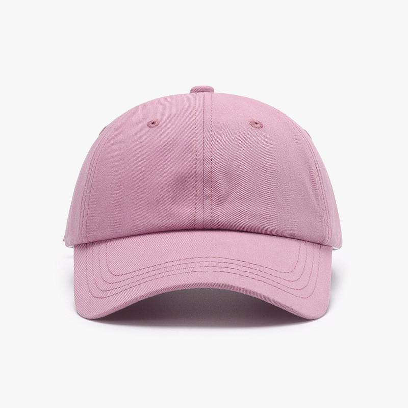 Unisex Classic Black Cotton Baseball Hat With Curved Brim For Outdoor Sunshade And Casual Wear