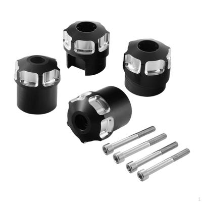 Tampa de Furo para Quadro de Motocicleta Peças de Reposição Plugues Resistentes Profissionais Tampa Final Decorativa