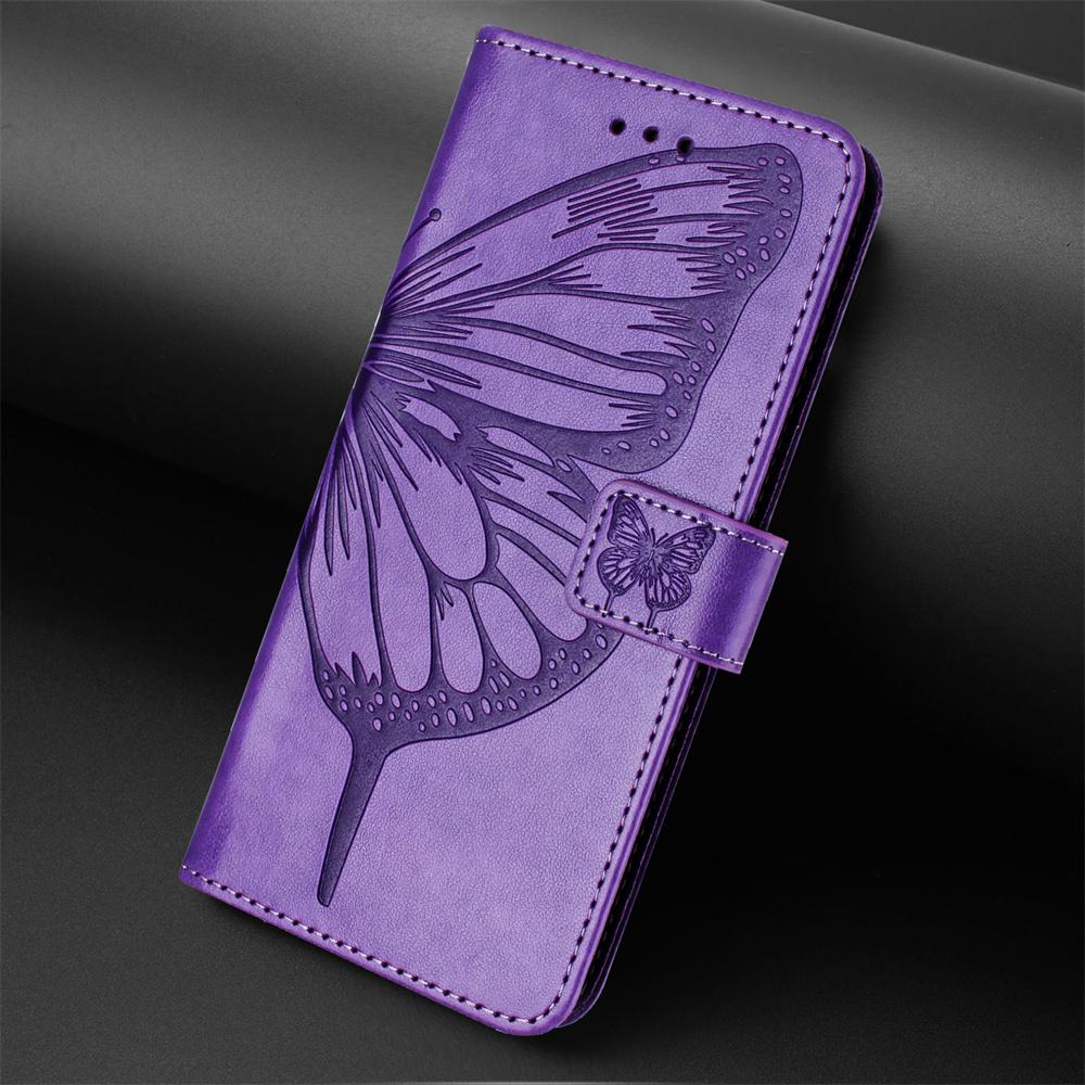 Fashion Butterfly Flower Magnetic Flip Leather Wallet Case for Poco F8 Pro F8 Ultra F7 F7 Pro F6 F6 Pro F5 F5 Pro Cover