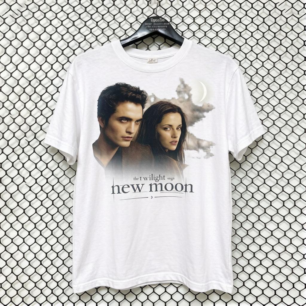 Vintage The Twilight Saga Edward Tshirt Unisexs Tshirts Fashionable Versatile Clothes of Unisex Y2k Clothes Unisex Drip Clothing