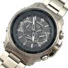 Used Unused CASIO EDIFICE Watch, Radio Solar, Chronograph, Day-Date, EQW-T720D-1AJF, World Time, High-end Model, Black Dial, Metal Band, [m16]