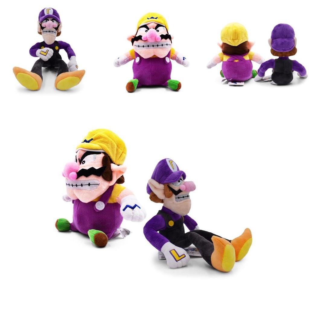 Cute Super Mario Wario And Waluigi Plush Dolls Soft Stuffed Toys For Comfort