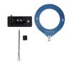 Portable Radio 1.9 Inch Color Screen AM FM LSB USB Radio DSP Receiver with Loop and Telescopic Antennae Black