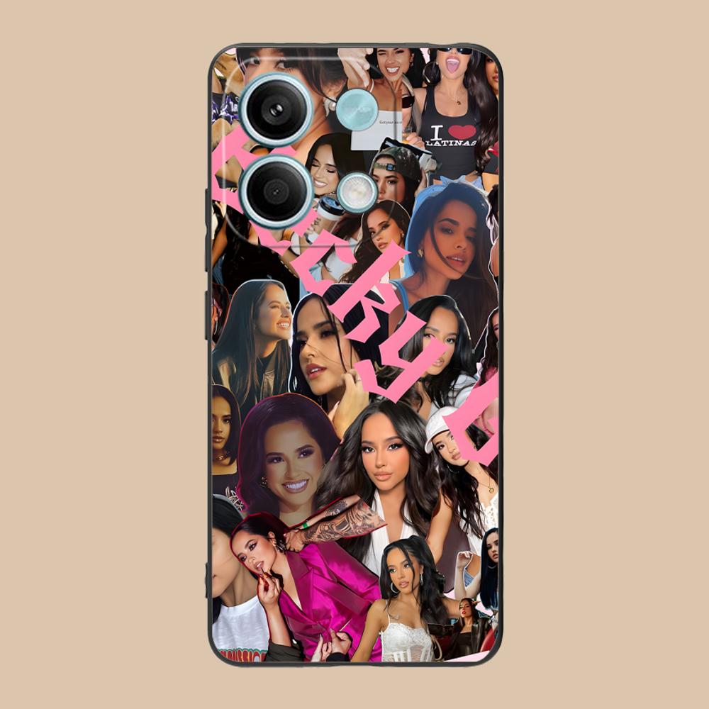 

Модный матовый чехол из ТПУ Becky G для мобильного телефона POCO M7 M6 M5 M4 M3 X7 X6 X5 X4 X3 Pro GT 5G, цветная печать Poco X3 GT