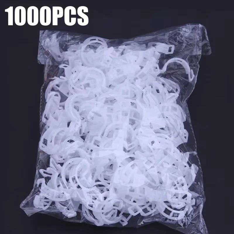 Garden Plant Clips Supports Reusable Plastic Fixing Vine Tomato Stem Grafting for Vegetables and Fruits In Orchard Tools