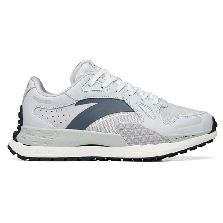 Anta Champion Star 202 Comfortable Cushioning Slip Resistant Abrasion Resistant Low top Running Shoes Women's Gray 122255560A-3