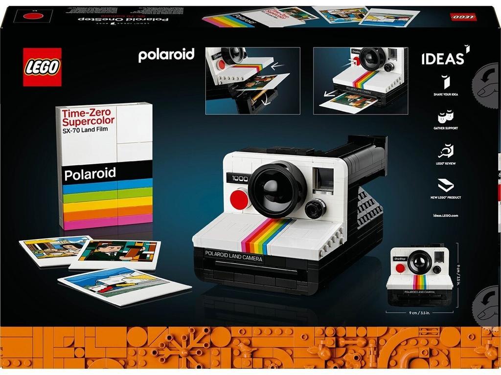 LEGO конструктор Ideas – Polaroid OneStep SX – 70 Instant Camera (21345)
