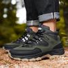 Wanderschuhe Herbst und Winter Rutschfeste Outdoor-Stiefel Herrenmode Lässige Weichsohlen-High-Top-Stiefel Tooling-Stiefel Wüstenstiefel
