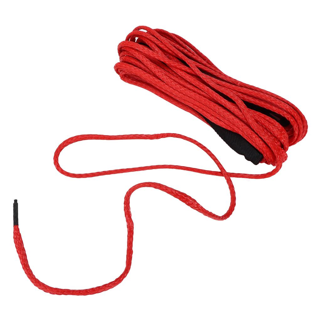 15M Synthetic Rope 7700LBS Winch Cable Nylon Replacement for Smittybilt SUV Truck ATV UTV