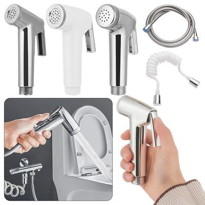 Aço inoxidável banheiro autolimpante pulverizador de mão bidê chuveiro vaso sanitário bidê pulverizador mão bidê torneira chuveiro cabeça