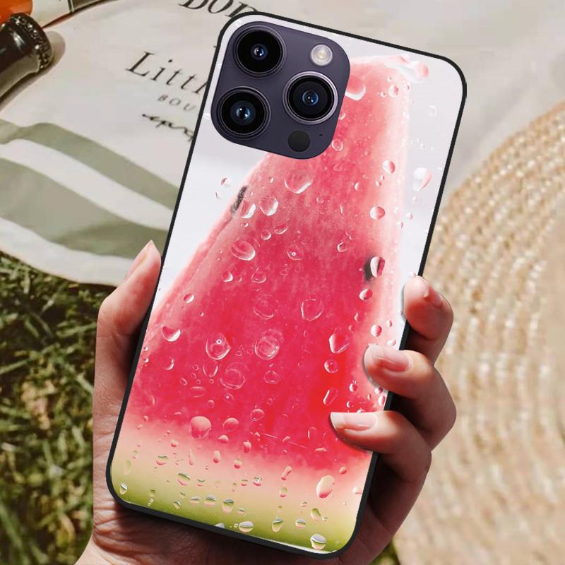 For iPhone 15 Pro Max Case Soft Silicone Coque For iPhone 15 Plus Cover TPU Fundas Protective For iPhone15 Pro Max 15Pro Case