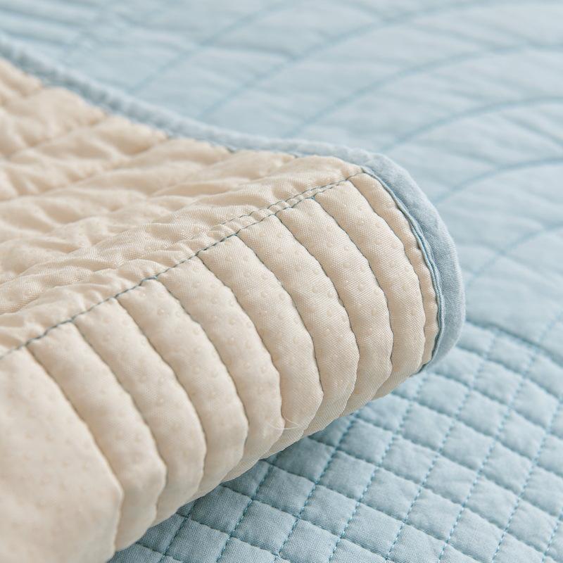 Nordic Simple Solid Color Sofa Cushion Four Seasons Pure Cotton Fabric Non-slip Cotton Seat Cushion Universal Modern Sofa Cover Cover