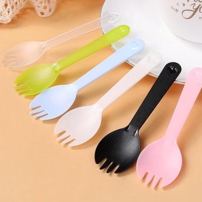 Disposable Plastic Spork (Fork Spoon Combo)