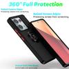 Phone Case For Xiaomi Redmi Note 13 Pro 5G 4G A3 Car Magnetic Ring Anti-fall With Bracket Matte Silicone Protection Cover Coque