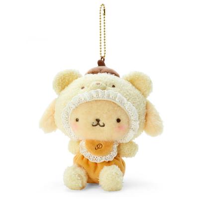 Sanrio Sanrio Maskot Tutucu Pompompurin Purin POMPOMPURIN 14 x 8 x 14cm Latekuma Bebek Tasarım Serisi Karakter 619060 SANRIO
